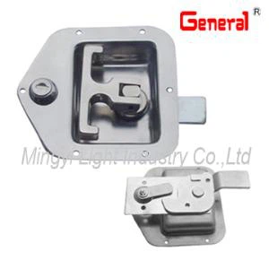 50011 складаний Т ручкою трейлер замок, вантажівка тіла Кабінету замок з 4 зварювання гвинти або 6 отвори для тіла опції